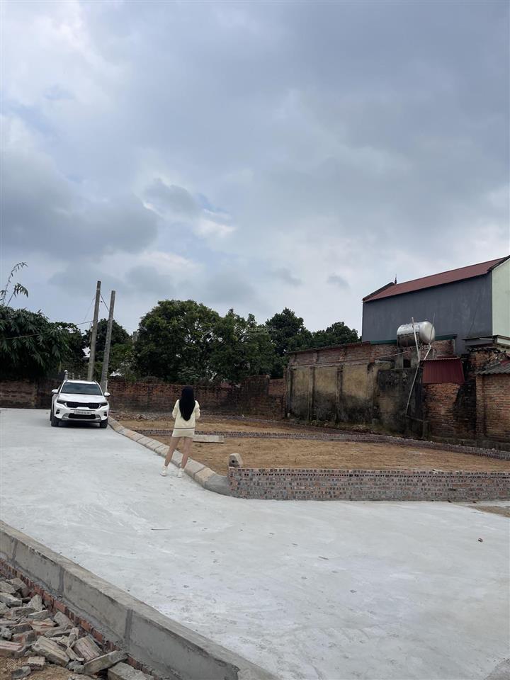 Bán nhanh trong tuần 100m2 tại vụ bản minh trí sóc sơn. lô góc hai mặt tiền đường