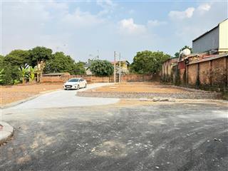 Bán nhanh trong tuần 100m2 tại vụ bản minh trí sóc sơn. lô góc hai mặt tiền đường