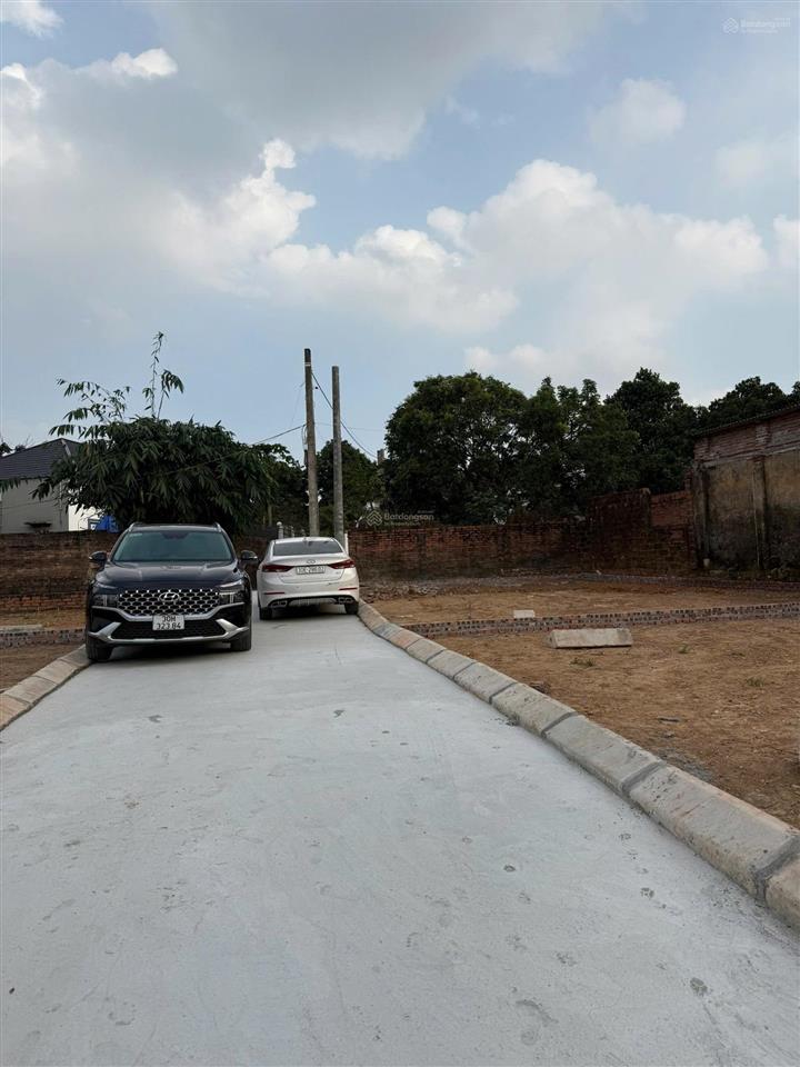 Bán nhanh trong tuần 100m2 tại vụ bản minh trí sóc sơn. lô góc hai mặt tiền đường