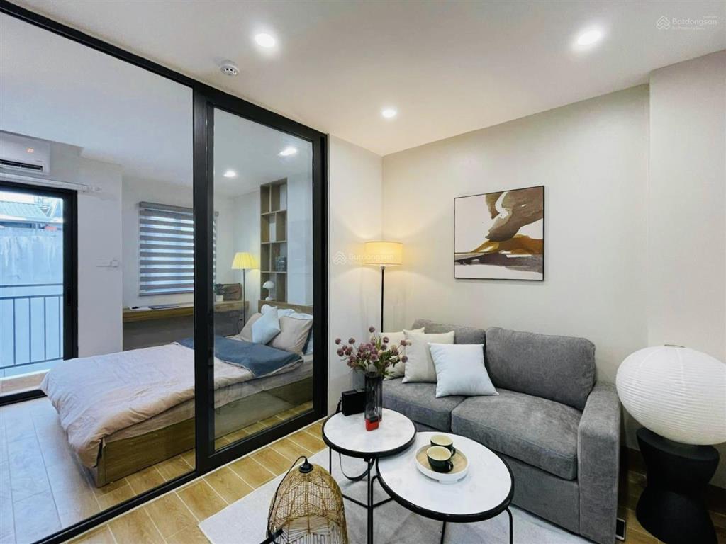 Bán chung cư mini hồ tùng mậu, 80m2*7t 20pkk, 20m ôtô kd, ngõ thoáng, tm, đủ pccc, gpxd dt 100tr/th