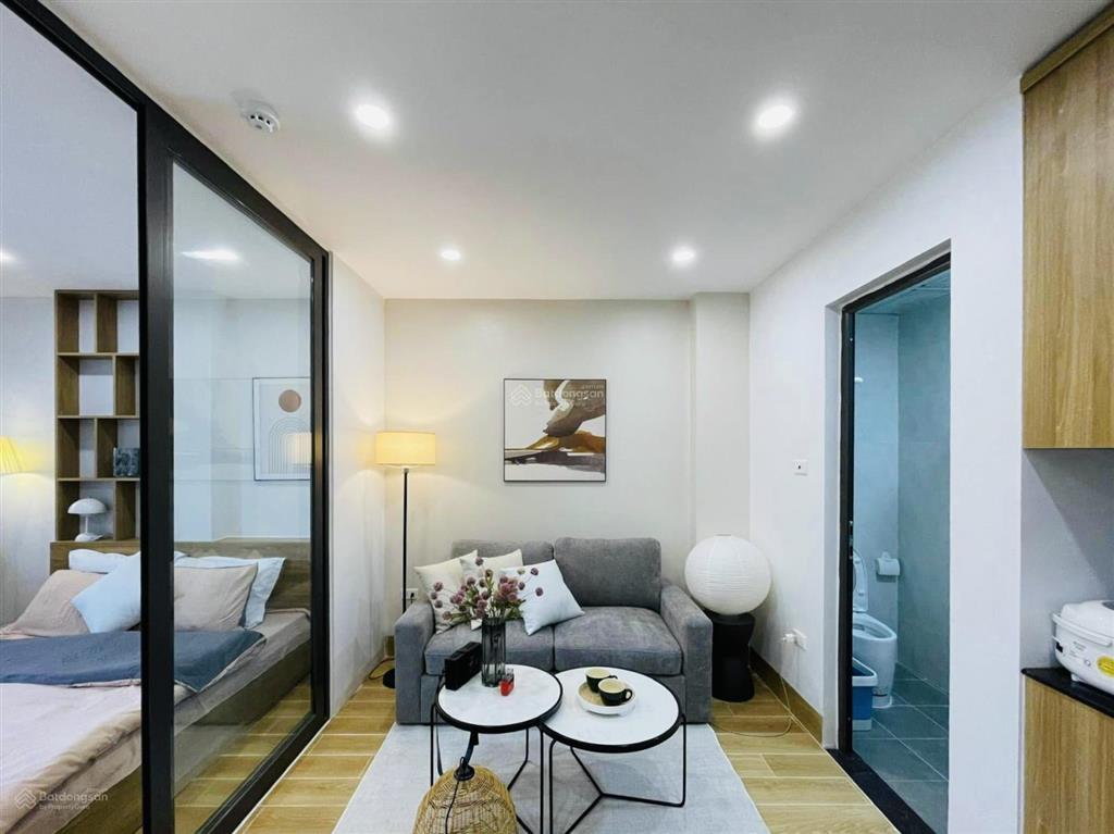 Bán chung cư mini hồ tùng mậu, 80m2*7t 20pkk, 20m ôtô kd, ngõ thoáng, tm, đủ pccc, gpxd dt 100tr/th