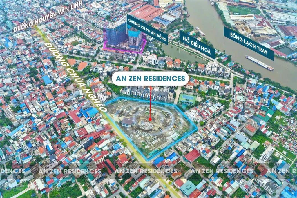 Bán căn hộ chung cư anzen residences trung tâm tp hải phòng 2n2vs 70m2 2ty1 tầng đẹp 0398 998 ***