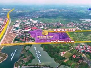 Bán đất nền dự án dream city bắc giang, 4,7 tỷ, 75m2, mặt tiền 5m , view đẹp, nhiều tiện ích
