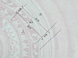 Bán đất bắc cầu, long biên 100m²  mặt tiền 5m  9 tỷ, ô tô tránh, sổ vuông gần cầu chương dương