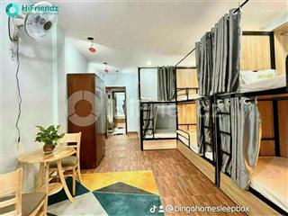 Bingo cho thuê sleepbox, ký túc xá, phòng ở ghép giá cực chất, 1,6 triệu, ngay bến xe q8