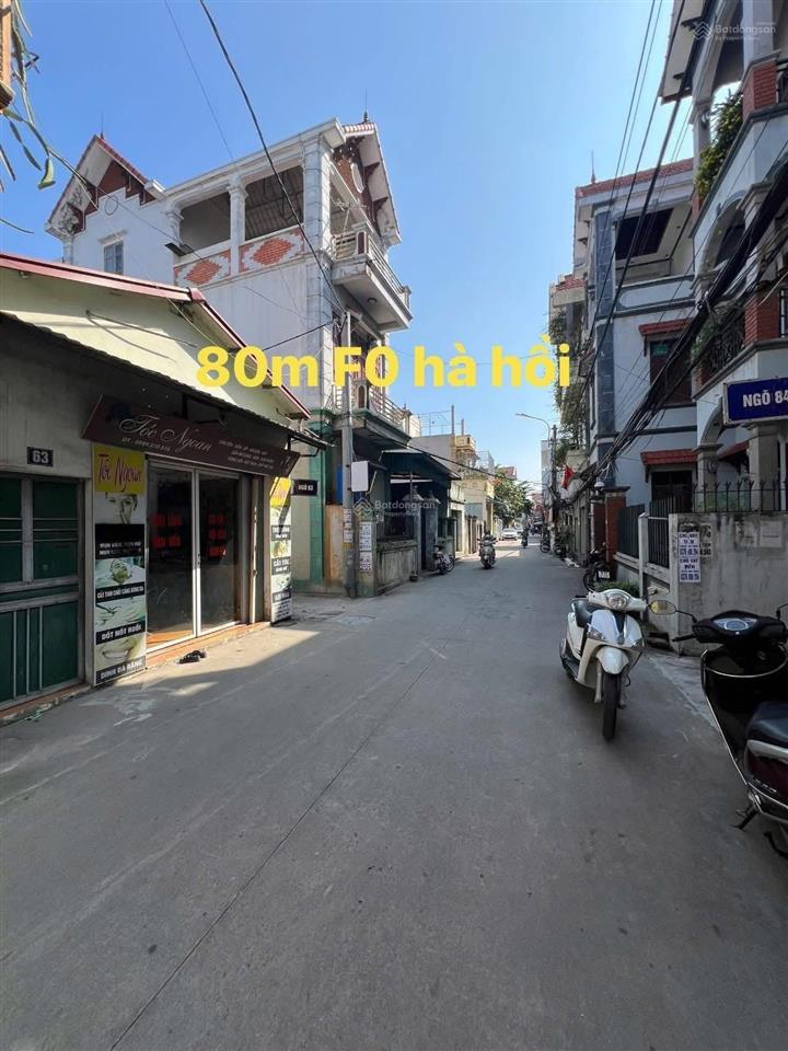 Bán đất tại xã hà hồi, thường tín, hà nội, 5 tỷ, 80m2