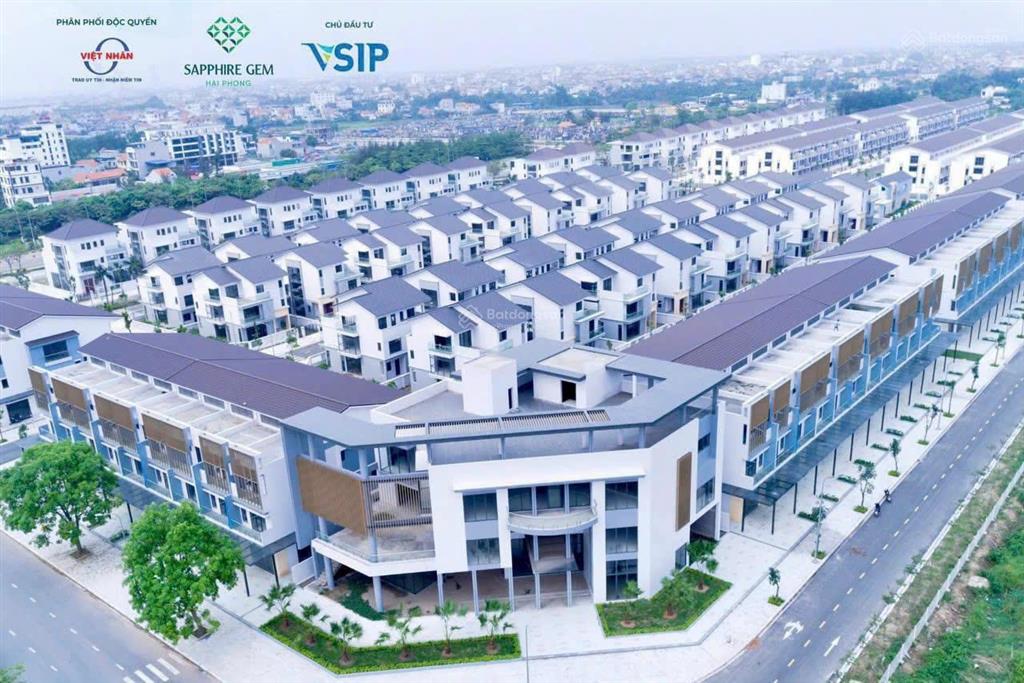 Bán gấp căn 110m2 sapphire gem 3,5 tầng, trục 21m ngay cổng trường mẫu giáo quốc tế, giá hời