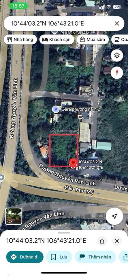 Bán gấp lô đất siêu đẹp 1.059m2  mặt tiền nguyễn văn linh, quận 7 giá 215 tỷ