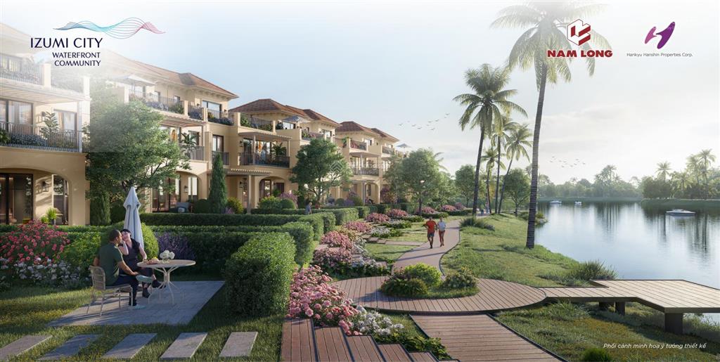 Nam long chính thức mở bán nhà phố phân khu canaria  dự án izumi city