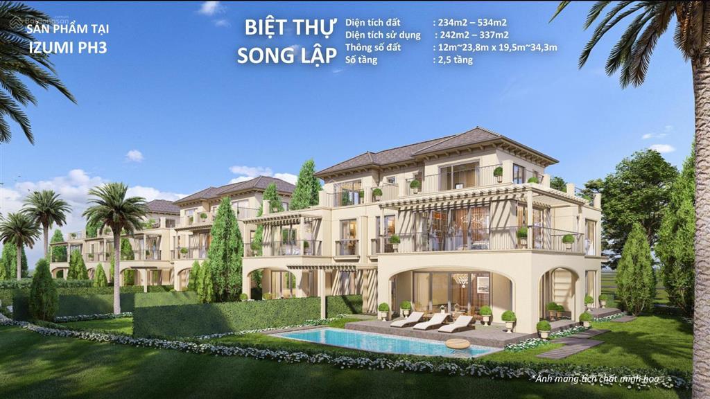Nam long chính thức mở bán nhà phố phân khu canaria  dự án izumi city