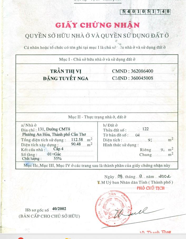 Bán gấp nhà mặt tiền 3 tầng kinh doanh đường cách mạng tháng 8 ngay trung tâm tp. cần thơ