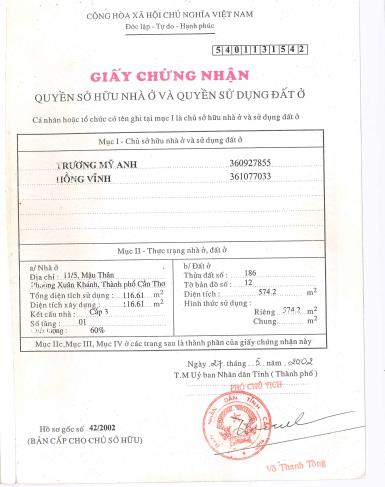 Bán nhà 5 tầng khu dân cư trung tâm quận kinh kiều gần ngã tư đường 3 tháng 2