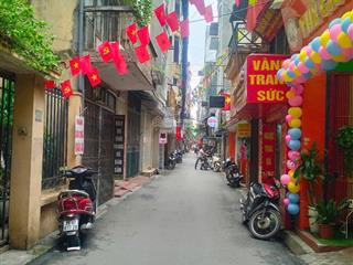 Bán nhà 2 tầng phố yên lãng, thái thịnh, đống đa 52m2 giá 10,9 tỷ ngõ thông kinh doanh
