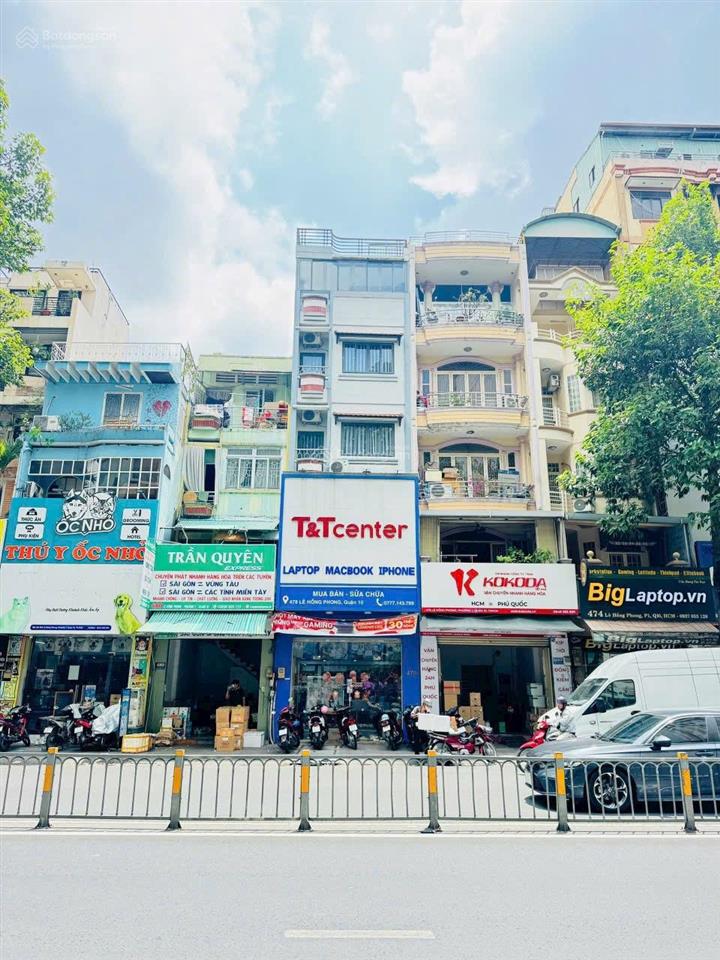 Bán nhà mặt tiền 478 lê hồng phong p.1 q.10