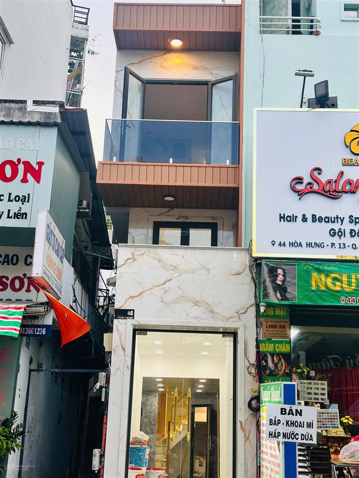 Bán nhà góc 2 mặt tiền hòa hưng p. 13 q. 10 giá chỉ 5,9 tỷ