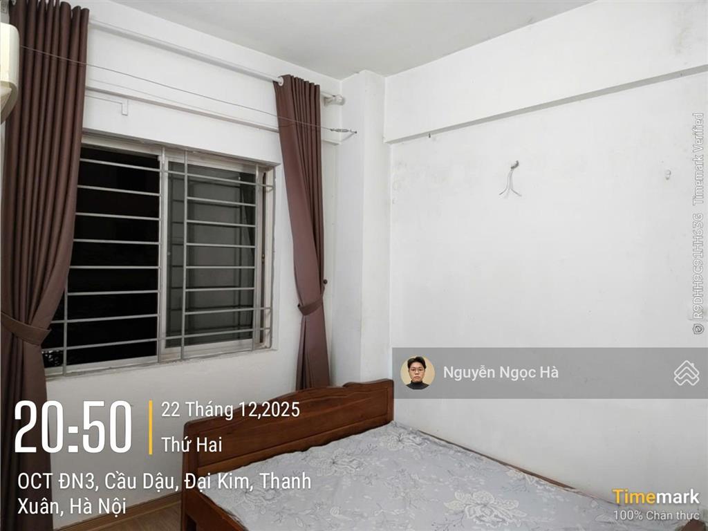 Cho thuê căn hộ chung cư 49m2 giá siêu hời tại cc oct1 x1 linh đàm, đại kim, hoàng mai, hà nội