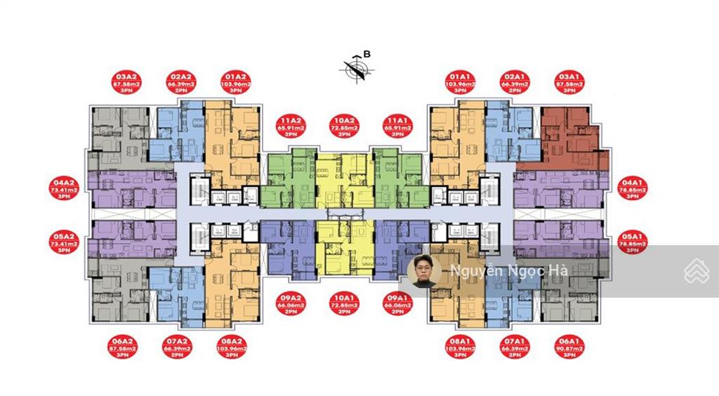 Cho thuê căn hộ sky central, 176 định công, hoàng mai, hà nội, 12 triệu, 67 m2