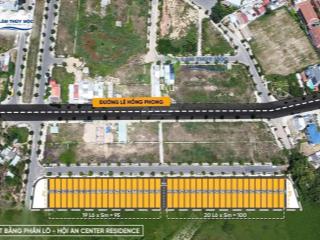 Bán 39 lô đất kđt lâm sa  tu lễ, ngây trung tâm phố cổ hội an, giá chỉ từ 52tr/m2