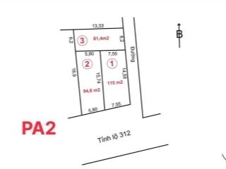 Đất tam đồng, mê linh, hà nội full thổ cư. diện tích 81,6m 96,4m 115m2 đường to xe buýt chạy
