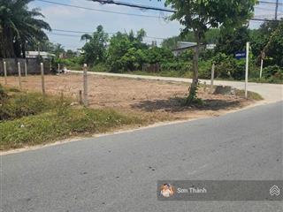 Bán đất góc 2 mặt tiền 480triệu (168m2 thổ cư)  shr, bao xây dựng, giá thương lượng