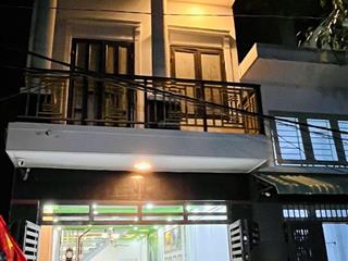 Nhà 3 tầng đẹp đối diện sơn ca 5 quận 12 75,5m hẻm 7m6 ô tô đậu trong nhà giá 6ty750