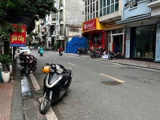 Bán nhà mặt phố hoàng ngân  72m2  ô tô tránh  vị trí vip  vỉa hè, kinh doanh  25 tỷ