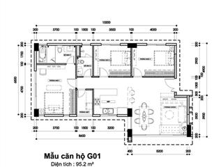 Chính chủ cần bán căn hộ sân vườn cao cấp 3pn, giao nhà tháng 9/2025, giá bao hết chi phí