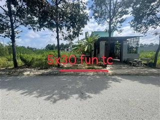 Sổ sẵn cần bán lô đất cách cổng mỹ phước 3 2p diện tích 150m2 thổ cư full, mặt tiền đường nhựa 16m