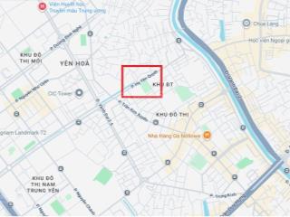 Nhà hạ yên quyết  một mặt phố một mặt ngõ, sổ đỏ 55m2 a4, mặt tiền 5.5m giá nhỉnh 400tr/m2