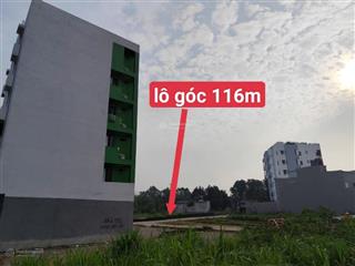 116,3m2 lô góc vị trí đắc địa sát chung cư, gần khu cnc hòa lạc!