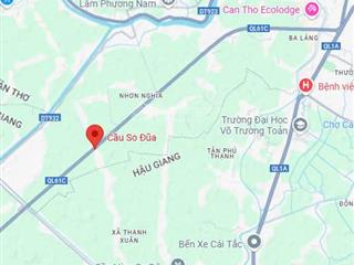 Bán đất gần trường thpt nhơn nghĩa, phong điền, thành phố cần thơ