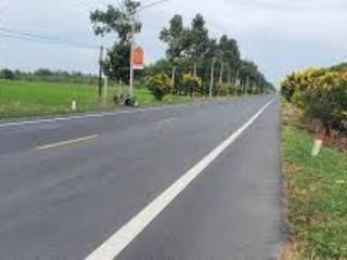 6.300m2 đất có 400m2 thổ cư mặt tiền ql 61c cực kỳ tiềm năng