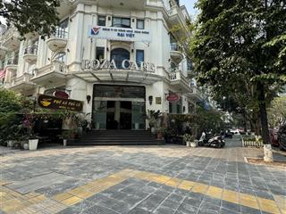 Cho thuê nhanh nhà võ chí công  xuân la toà nhà 150m2 6 tầng 1 hầm có sân 4 làn ô tô