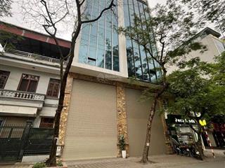Toà nhà full kính mới 100% phố nguyên hồng 90m2 7 tầng 1 hầm 78tr/th