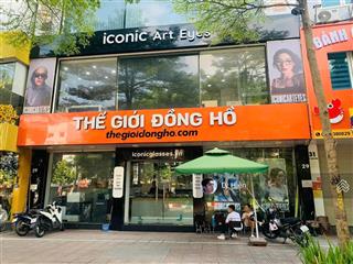 Cho thuê nhà mặt phố nguyễn trãi  thanh xuân dt 120m²x4 tầng lô góc mt 10m, nhận diện thương hiệu