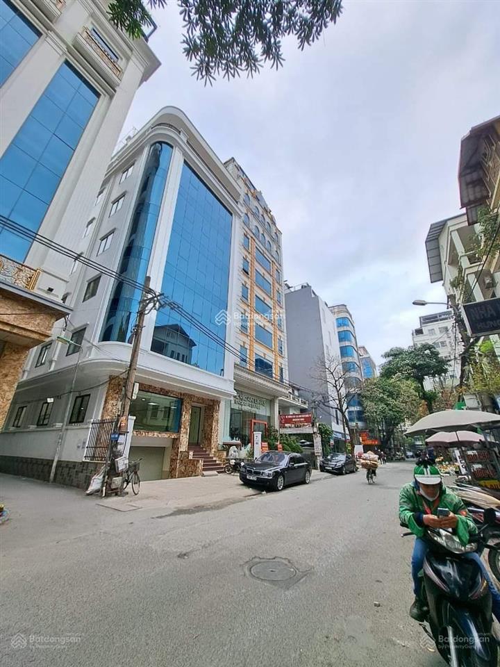 Tòa nhà vừa hoàn thiện mặt phố trường chinh  100m2  8 tầng  pccc chuẩn  75tr/th