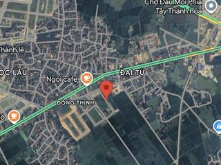 Mbqh 5361 lô đất đẹp dãy a gần trường mầm non đông thịnh, phường đông sơn. 12,8tr/m2