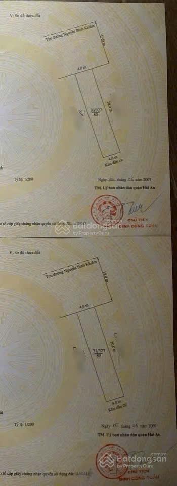 Chủ cần tiền gửi bán lô đất mđ nguyễn bỉnh khiêm