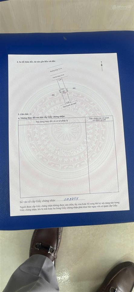 Chủ gửi lô đất giãn dân tại thôn quán gỏi, xã vĩnh hưng, huyện bình giang, tỉnh hải dương