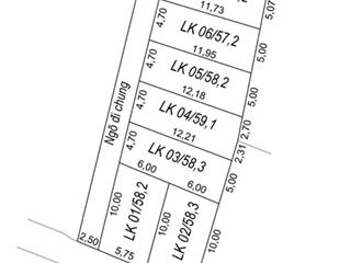 Chủ gửi 3 lô đất tại thôn huệ lai xã phù ủng huyện ân thi tỉnh hưng yên diện tích 58 m2