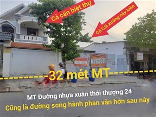 Bán nhà mặt tiền 32x44m giá 50 tỷ Đường Xuân Thới Thượng 24