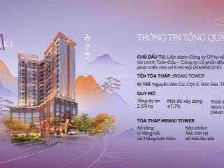 Misaki tower hạ long  căn hộ cao cấp mang phong cách nhật bản