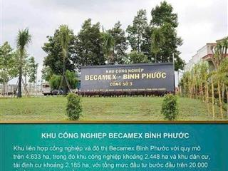 Bán dn 300m2 tại kcn becamex, 950 triệu, chơn thành , đồng nai