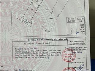 Một cặp mặt tiền đường ql 51 long bình tân đồng nai cho thuê lên tới 25tr/tháng mặt