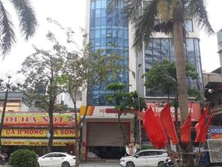 Tòa văn phòng 8t  thang máy  ô chợ dừa. kinh doanh  90m, giá 55ty ( thương lượng )
