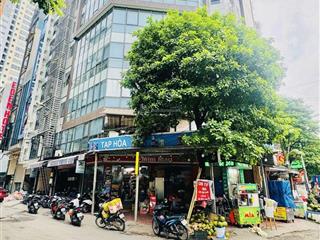 Nhà 3 mặt thoáng  vỉa hè  kinh doanh. đối diện trường đh thương mại  hơn 115m  140tr/ tháng.