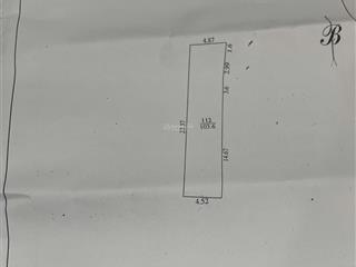 Bán 104m2 đất tại nguyễn chính hoàng mai, mặt đường oto tránh.