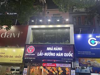 Cho thuê nhà mặt phố ô chợ dừa, 100m2 x 3tầng, vị trí đẹp mặt tiền rộng nhận diện thương hiệu đỉnh