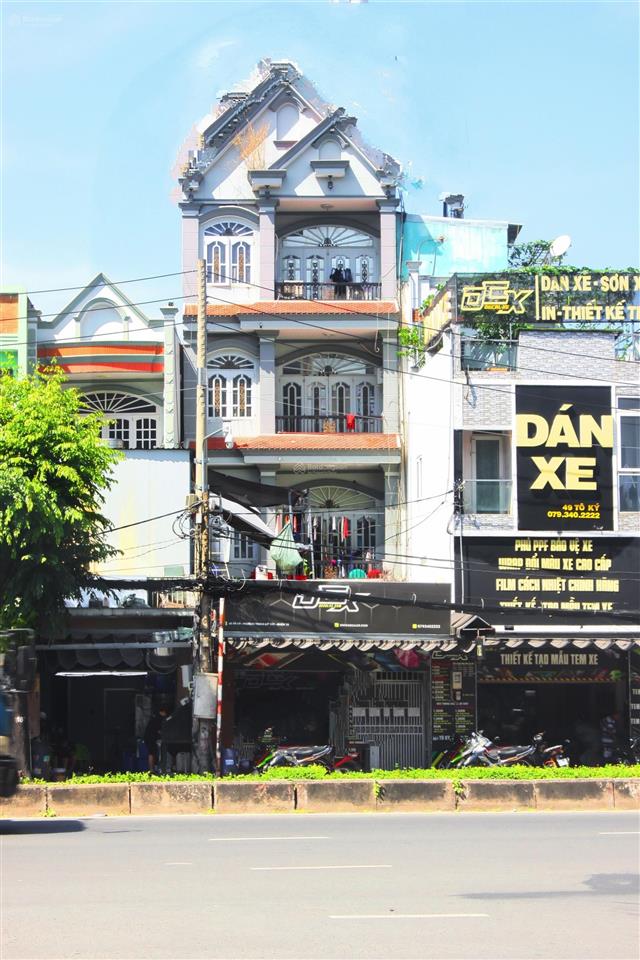 Nhà cần bán gấp mặt tiền đường tô ký đối diện phần mềm quang trung q12