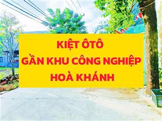 1,0x triệu/120m2 đất gần kcn hoà khánh